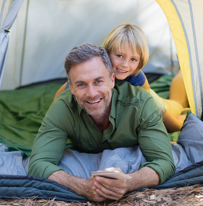 family camping