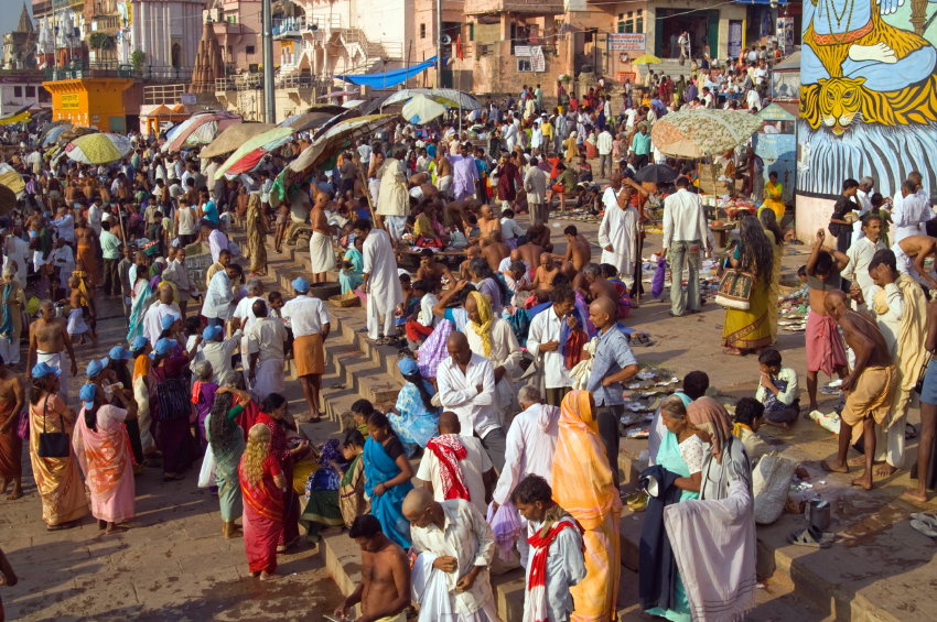 Indian Street Scene